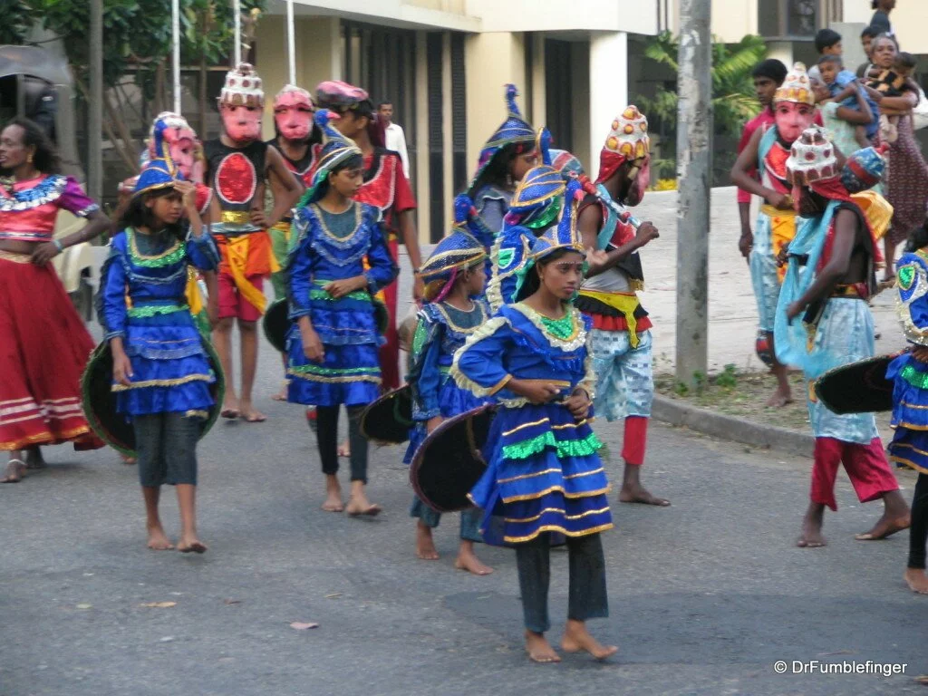 036 Children's parade, Colombo