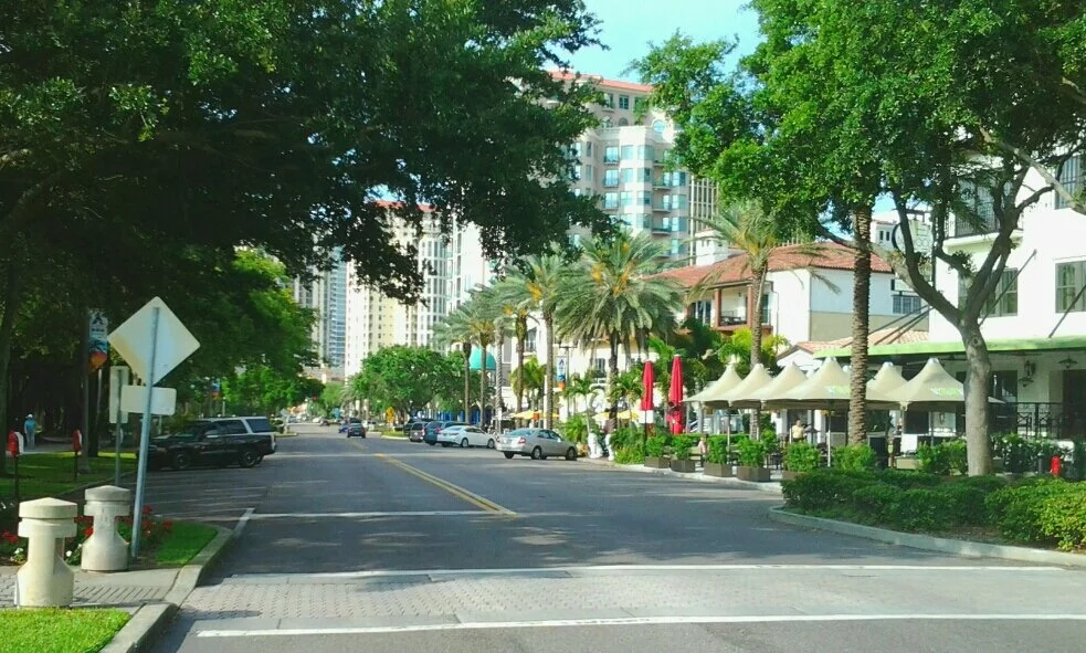 A view of downtown St. Pete