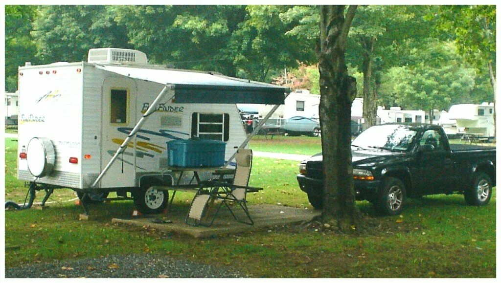 My camper & truck