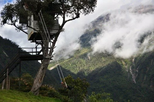 The Swing - Banos, Ecuador